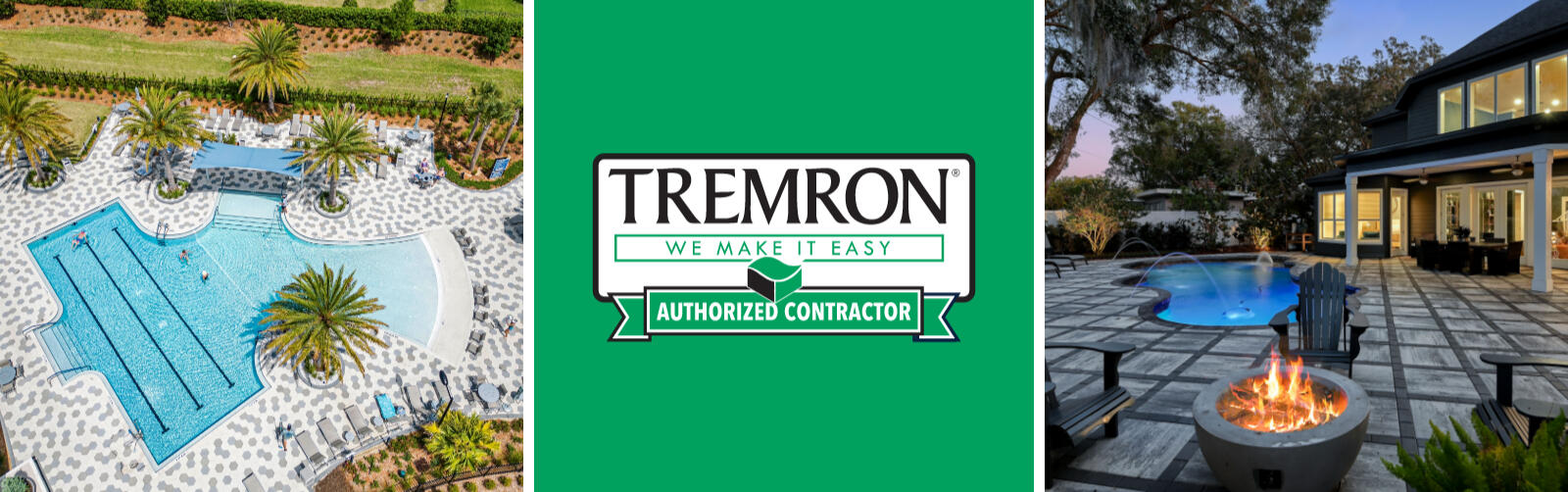 Tremron Authorized Contractor Paver install in Jacksonville FL by Spec Built Contracting, Tremron Authorized Contractor